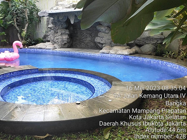 D'Three Pool Perawatan kolam Renang Kemang Jakarta selatan